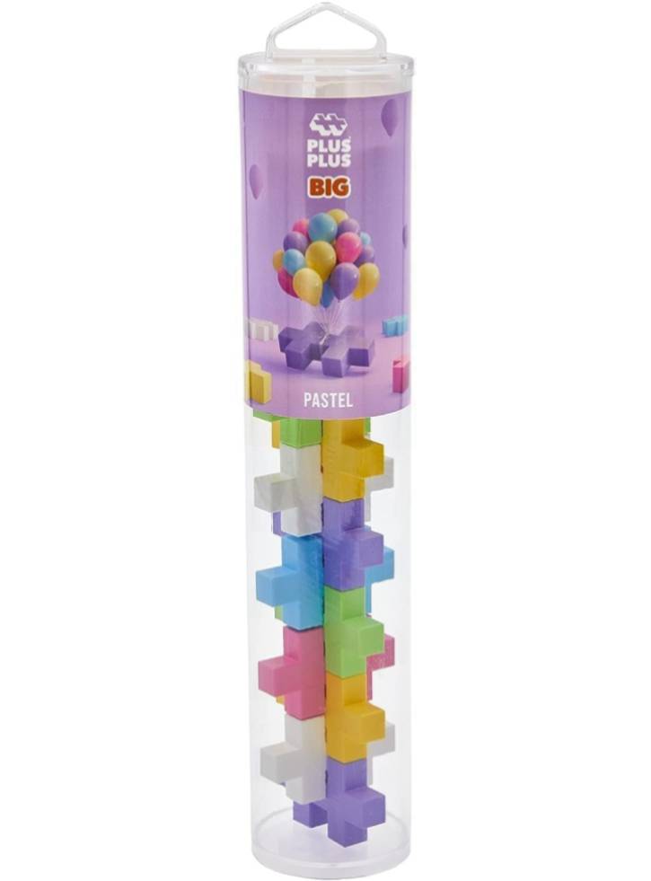 Plus-Plus BIG Pastel 15pc Tube (3225)