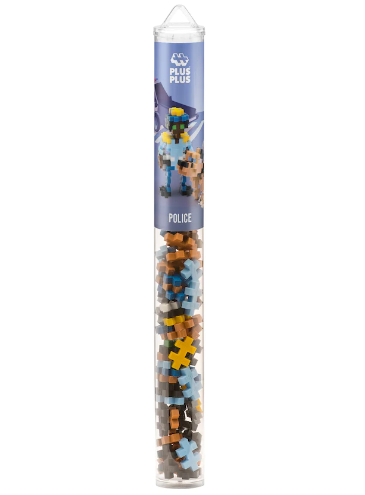 Plus-Plus Police 100pc Tube (4296)