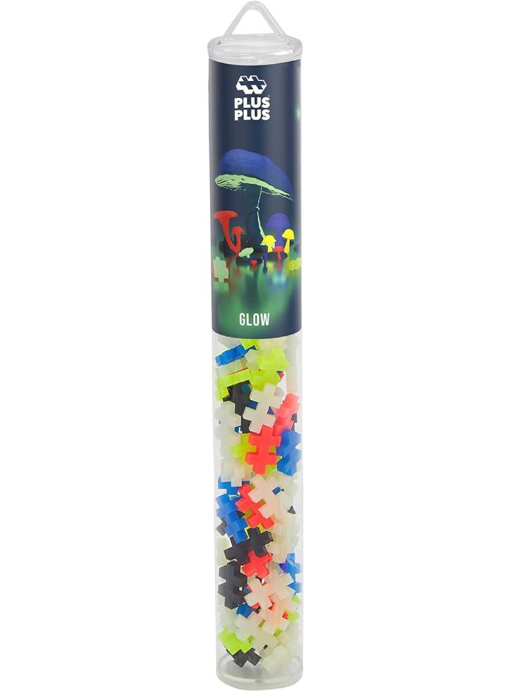 Plus-Plus Glow mix 100pc Tube (4282)