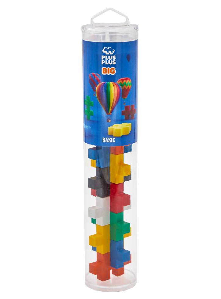 Plus-Plus BIG Basic 15pc Tube (3224)