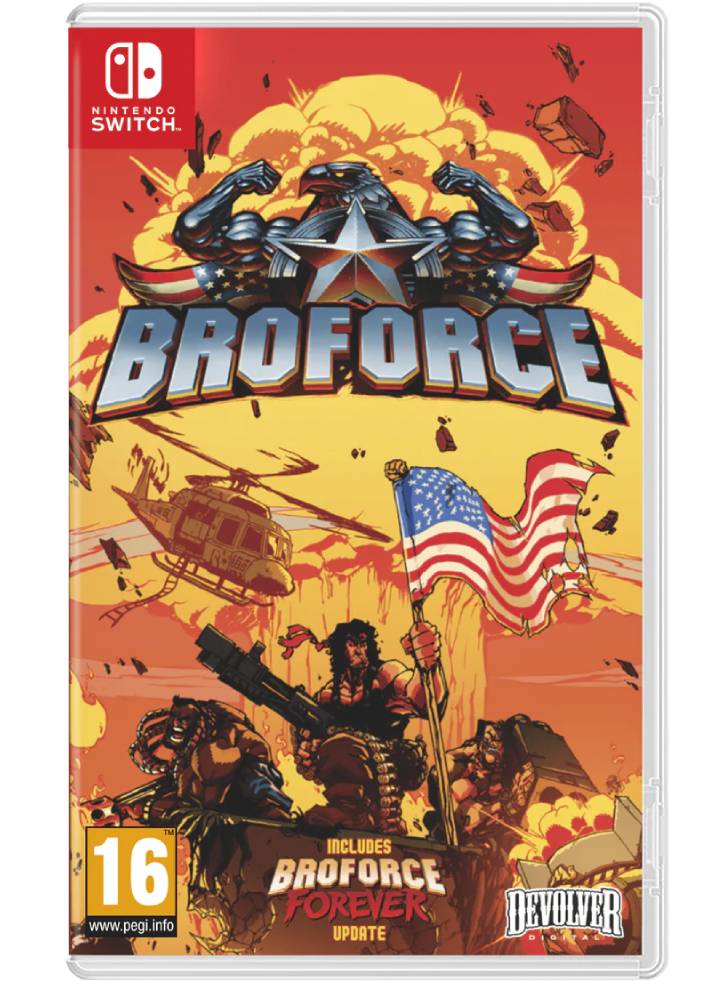 Broforce Нинтендо Суич