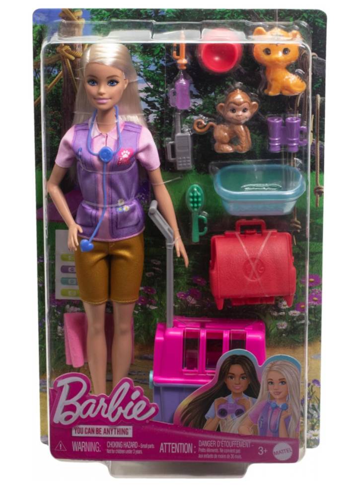 Barbie You Can Be Anything Wild Animal Rescue (HRG50)