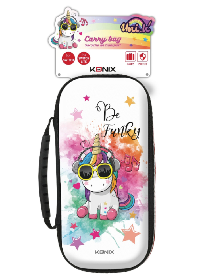 Konix Unik Switch Carry Bag Be Funky - Nintendo Switch