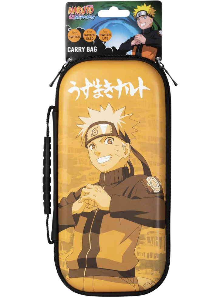 Konix Naruto Switch Carry Bag Yellow