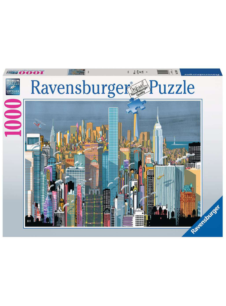 Puzzle Ravensburger I Am New York 1000pc