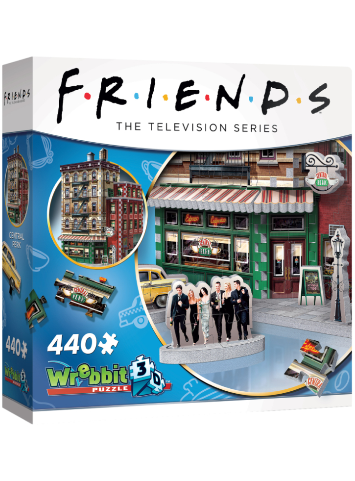 Wrebbit 3D Puzzle FRIENDS Central Perk (40970038)