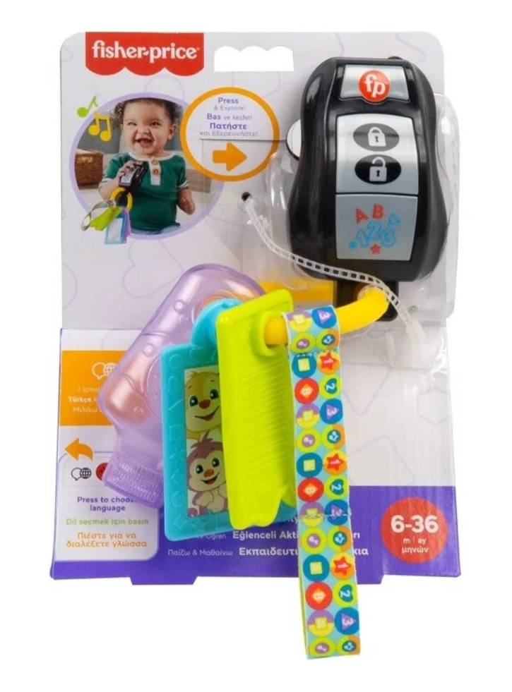 Fisher-Price Laugh Learn Play Go Activity Keys (HWY40)