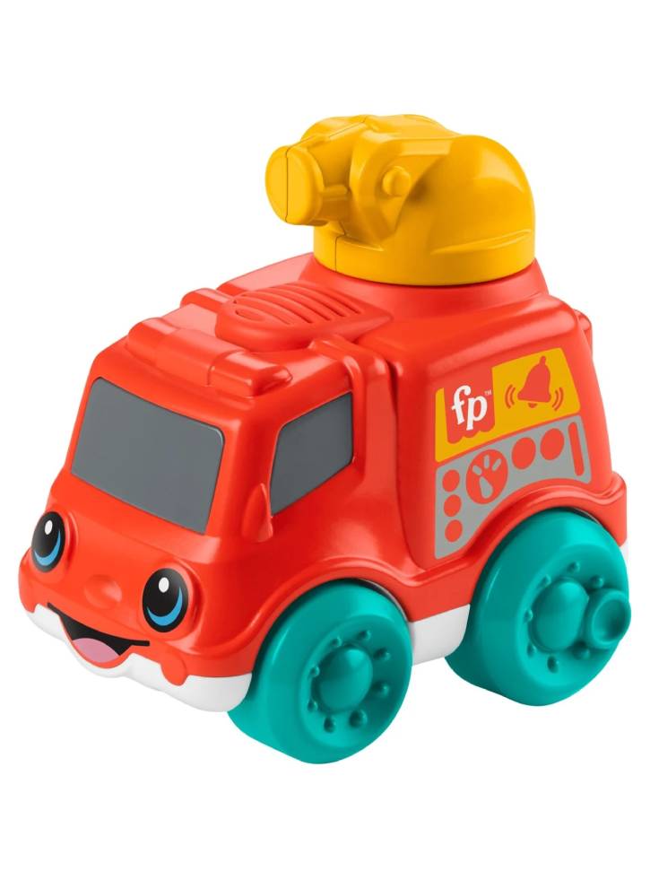 Fisher-Price Push Along Chime Ride Fire Truck (HRP29)