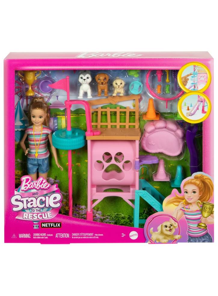 Barbie and Stacie to the Rescue Doll and Playset (HRM10)