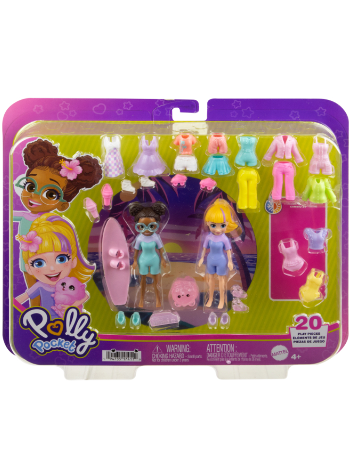 Polly Pocket Color Change Beach Playset (HRD61)