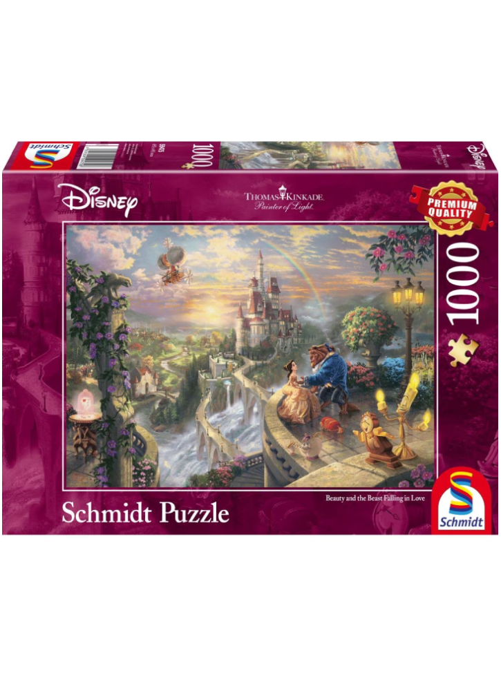 Puzzle Schmidt Thomas Kinkade Disney Beauty and the Beast 1000pc (SCH59475)