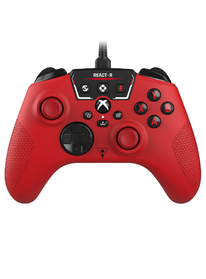 Controller Turtle Beach REACT-R Wired Red - Xbox Series X