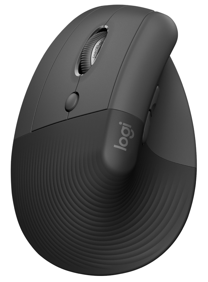 Mouse Logitech Lift Left Vertical Ergo Graphite Black