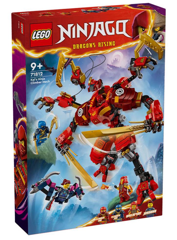 LEGO NINJAGO Kais Ninja Climber Mech (71812)