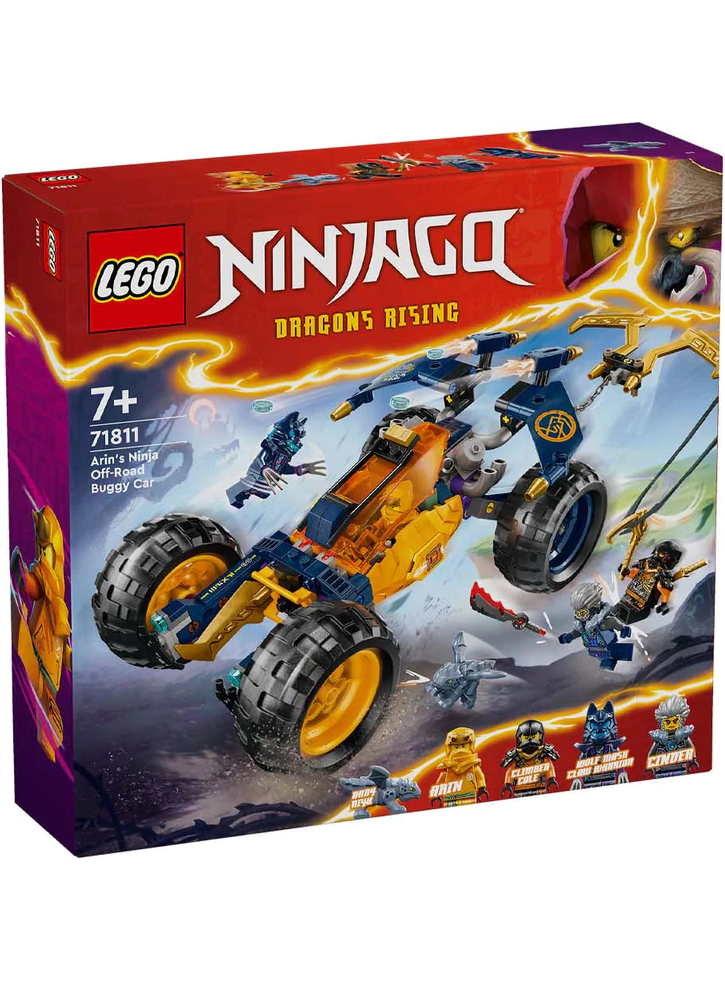 LEGO NINJAGO Arins Ninja Off-Road Buggy Car (71811)