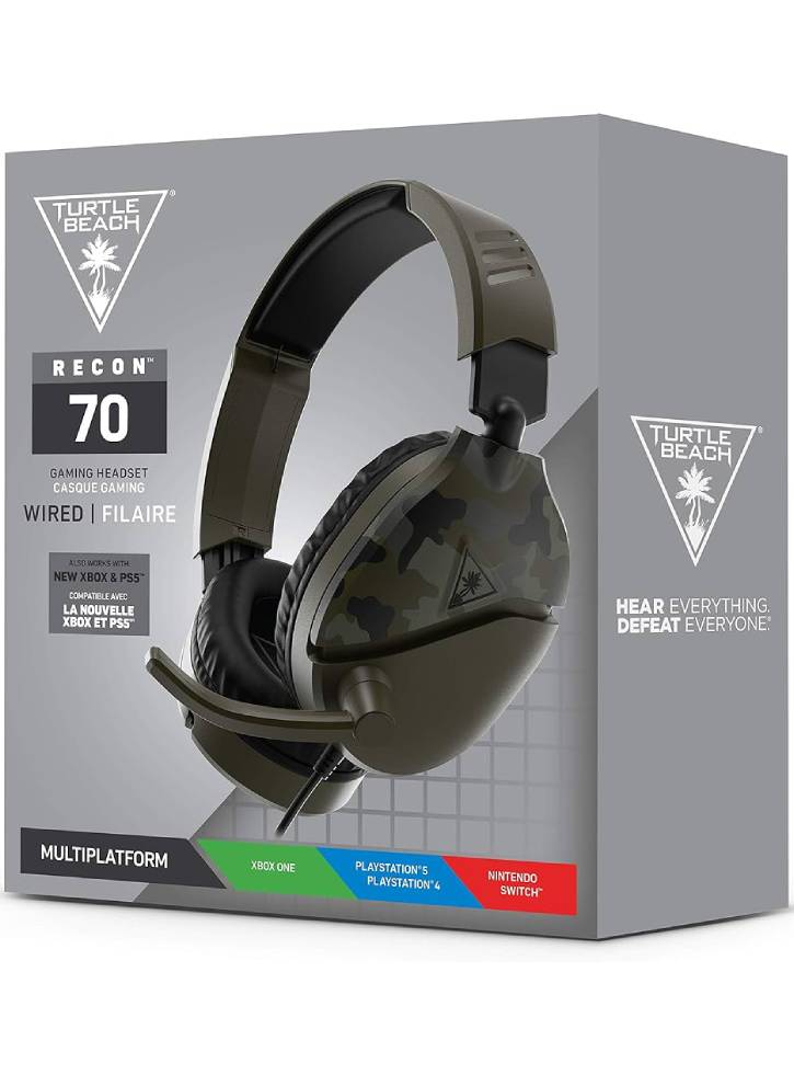 Turtle Beach Recon 70 Green Camouflage