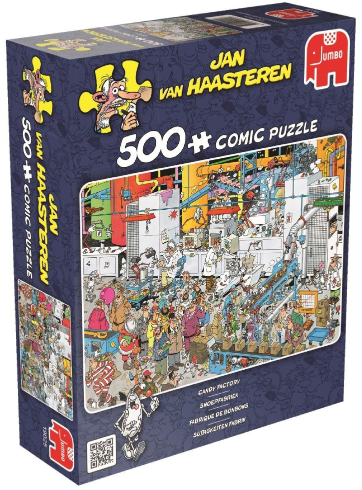 Jan van Haasteren Candy Factory 500pc (JUM9025)