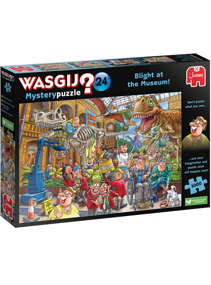 Wasgij Mystery #24 Blight At The Museum! 1000pc (JUM0014)