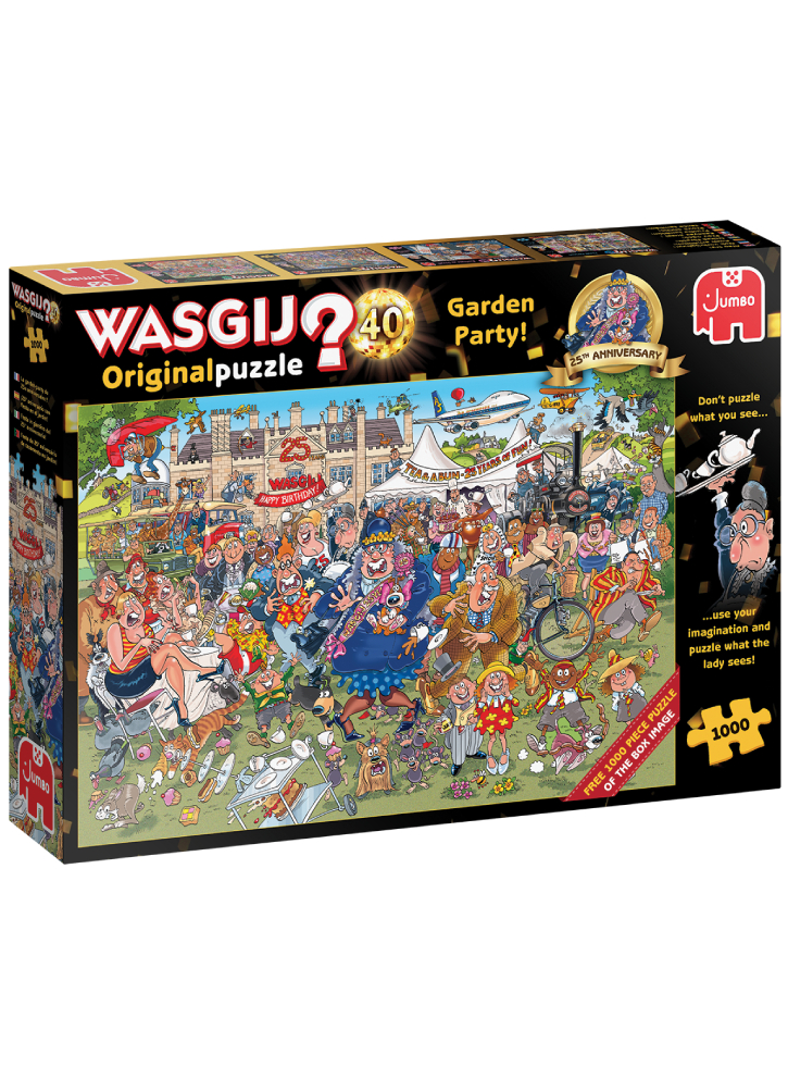 Wasgij Original #40 Garden Party! 25th anniversary (2x1000pc) (JUM5019)