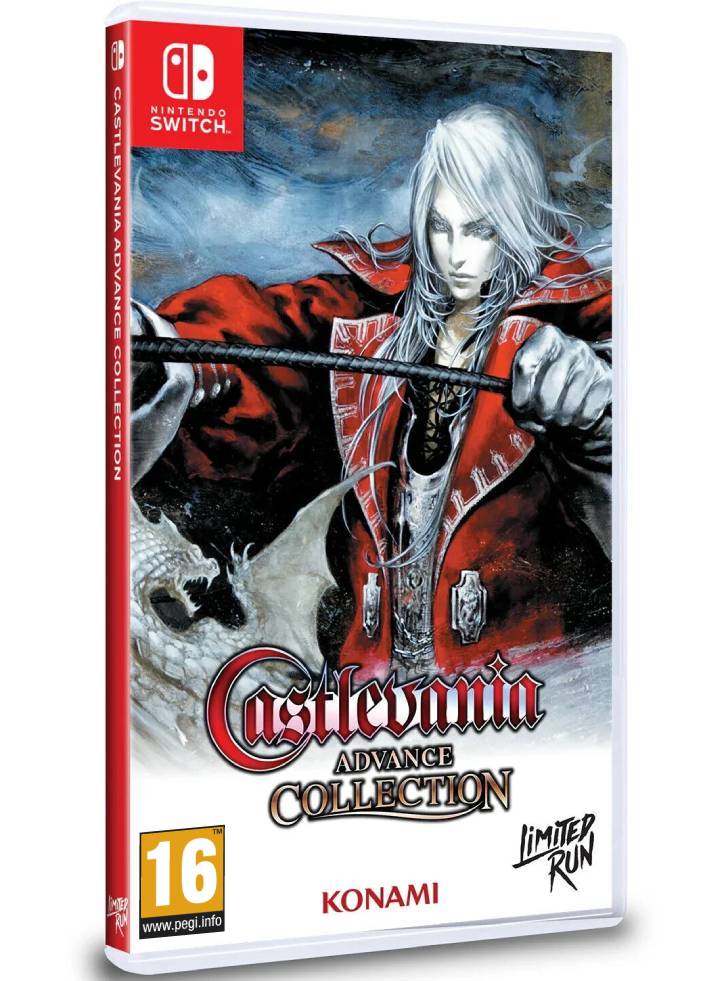 Castlevania Advance Collection Classic Edition Harmony of Dissonance Cover Нинтендо Суич