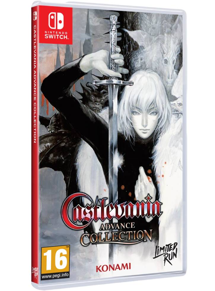 Castlevania Advance Collection Classic Edition Aria of Sorrow Cover Нинтендо Суич