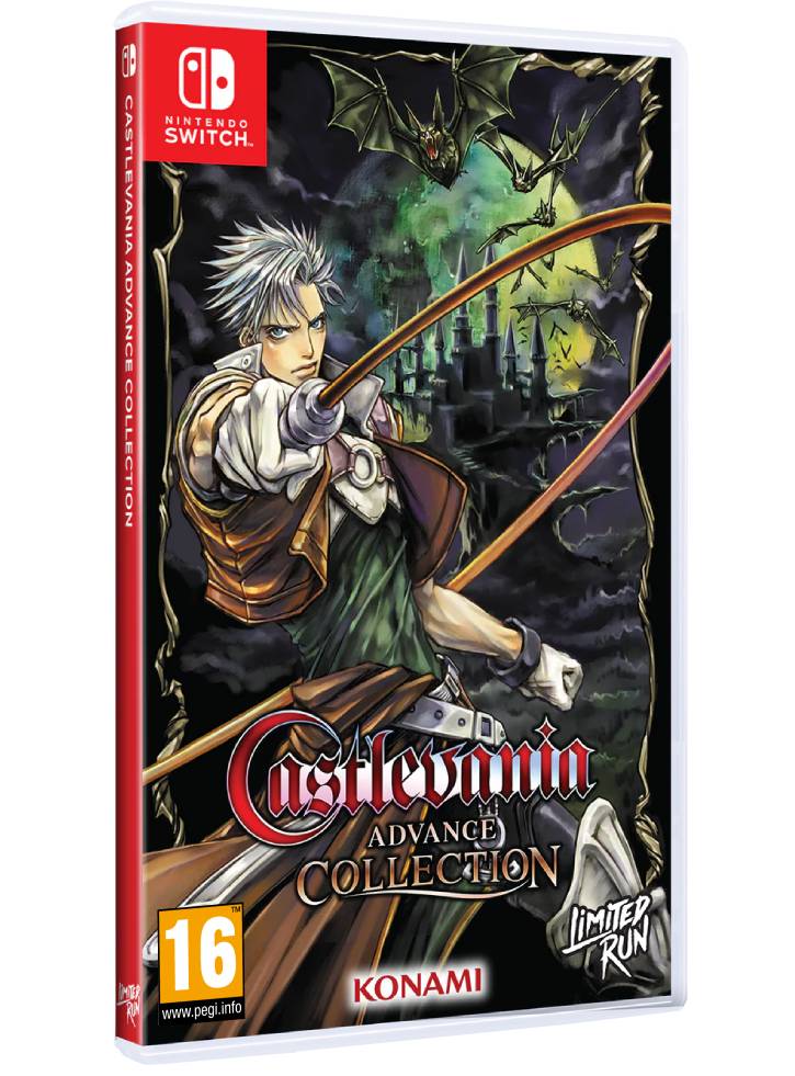 Castlevania Advance Collection Classic Edition Circle of the Moon Cover Нинтендо Суич