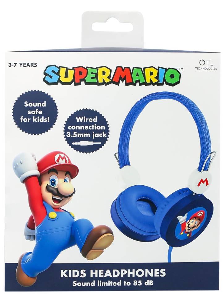 Headphones OTL Mario Blue Core Wired