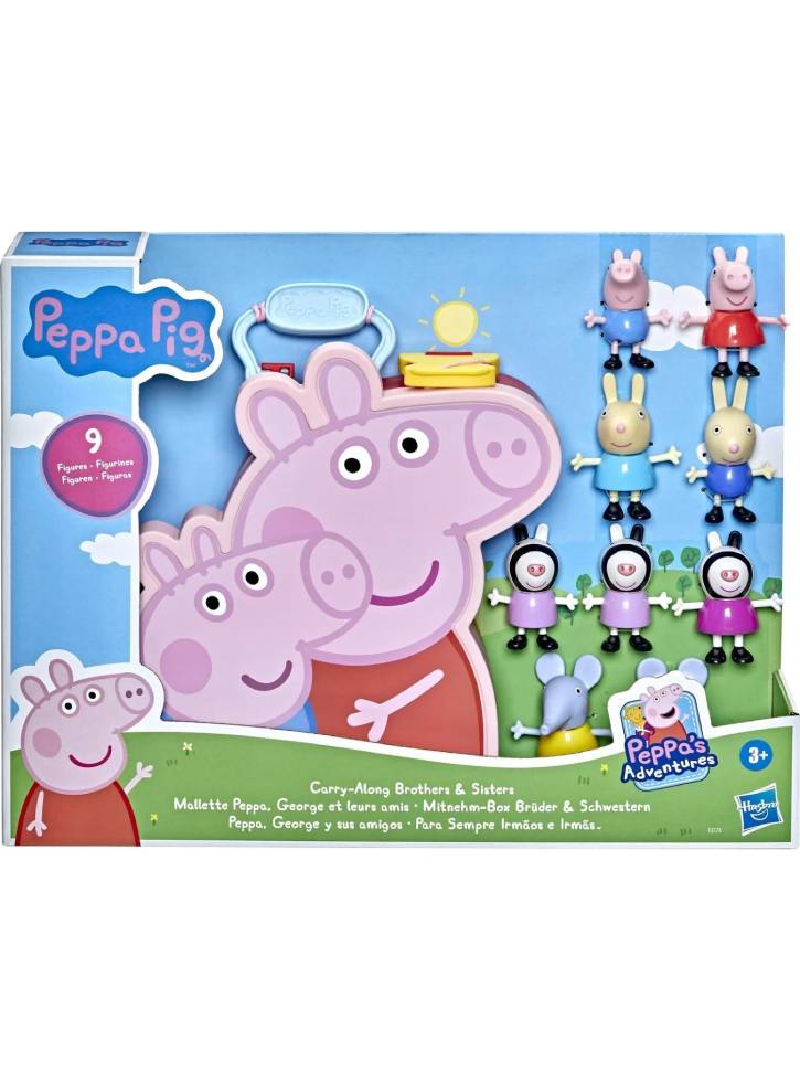 Peppa Pig Carry Along Brothers And Sisters (F2173)