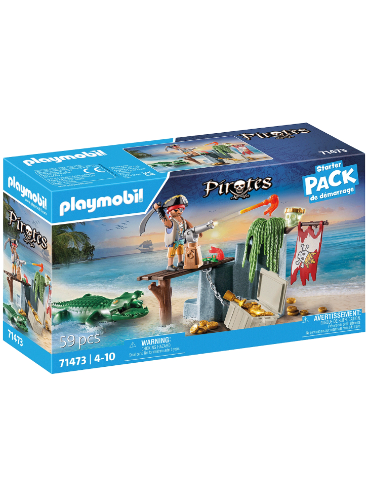 Playmobil Pirate with alligator (71473)