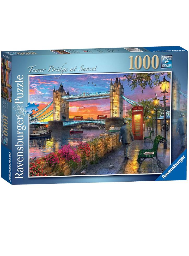 Puzzle Ravensburger Tower Bridge At Sunset 1000pc (10215033)