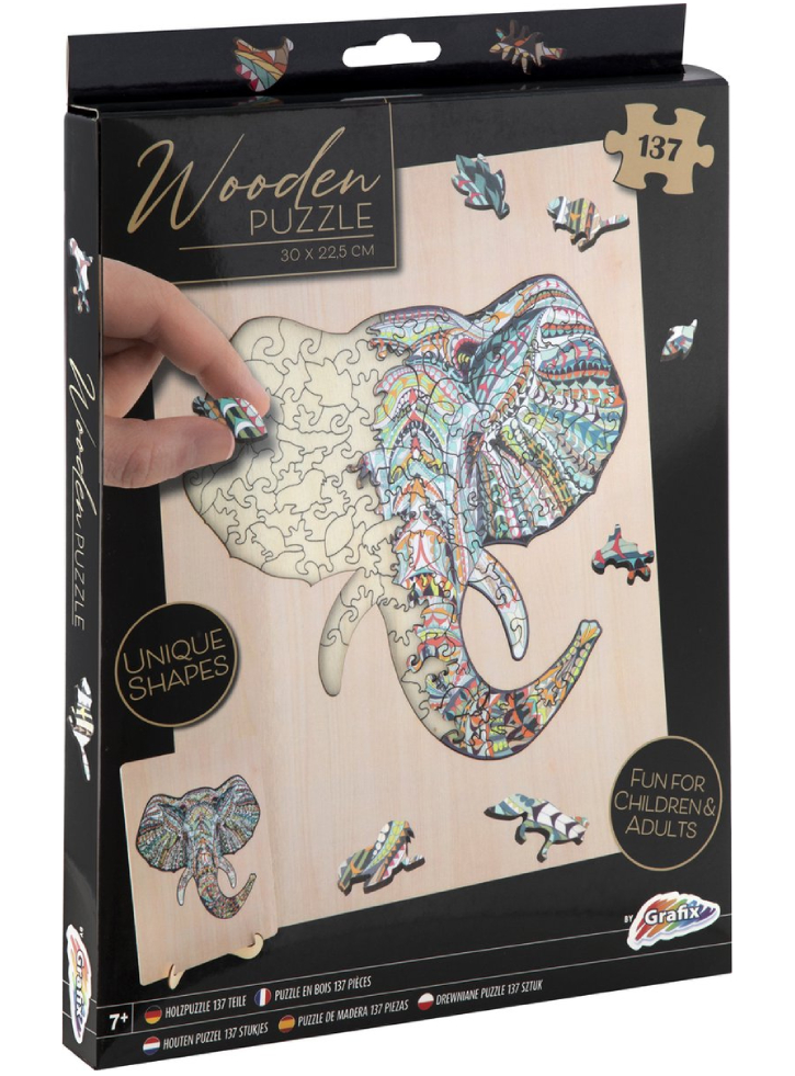 Puzzle Grafix Wooden Elephant 137pc (400072)