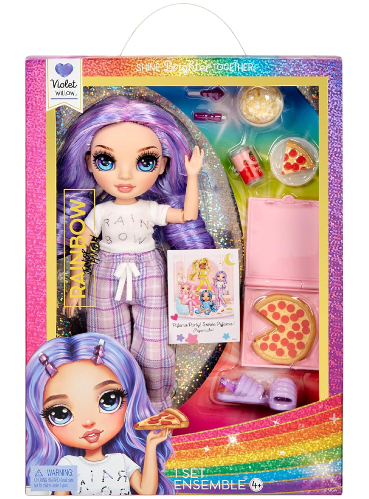 Rainbow High Junior High Doll Violet