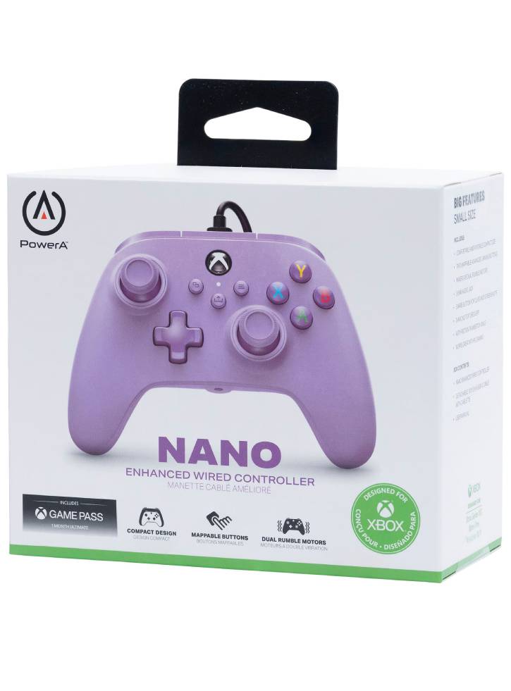 Controller PowerA Nano Enhanced Wired Lilac