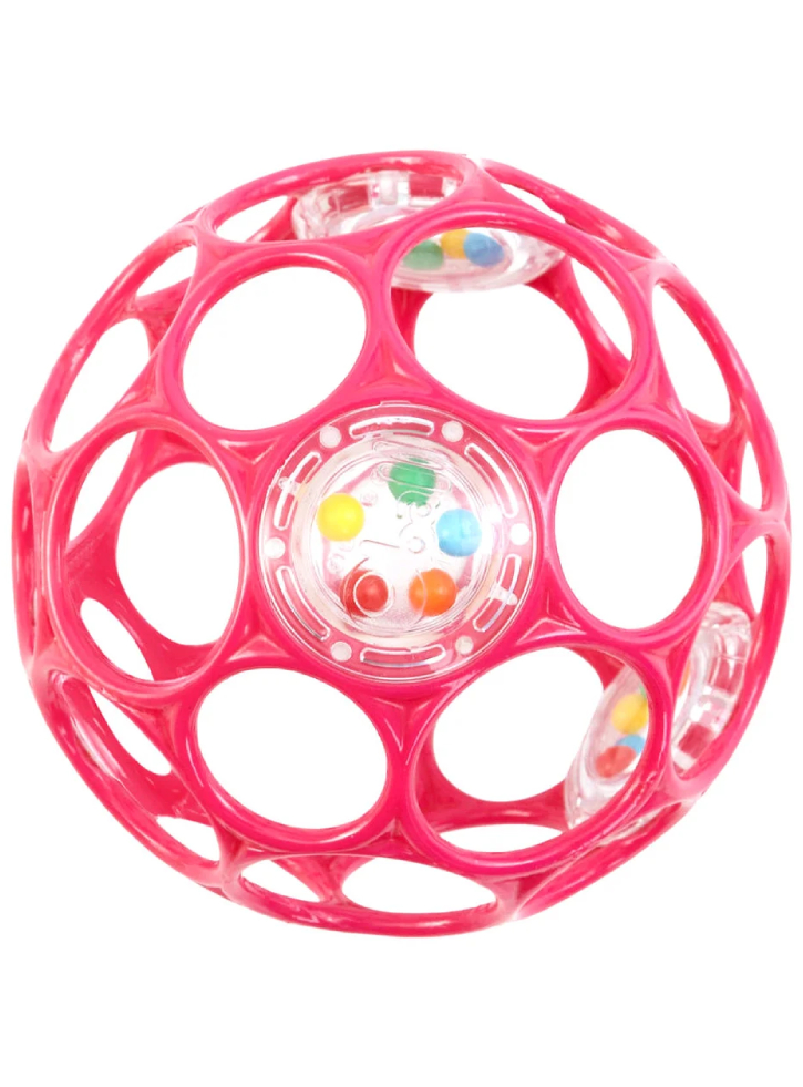 Oball Rattle Pink 10cm (12030)