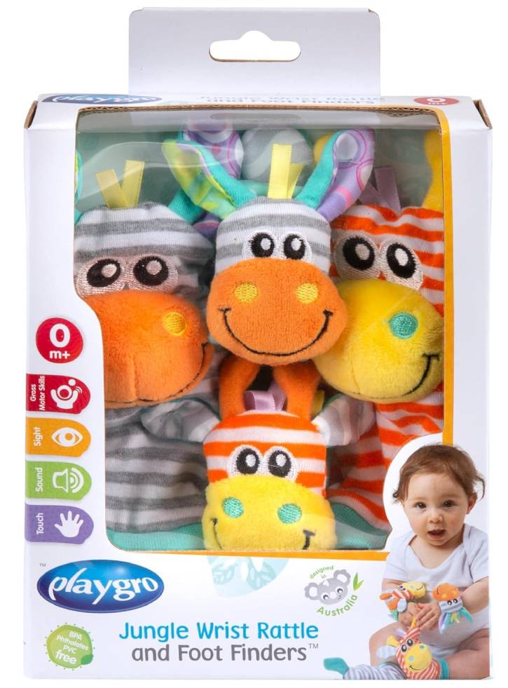 Playgro Wrist Rattle and Foot Fingers (10188406)