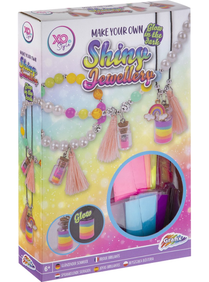 Xo Style Shiny Jewellery Kit Glow In The Dark (240014)