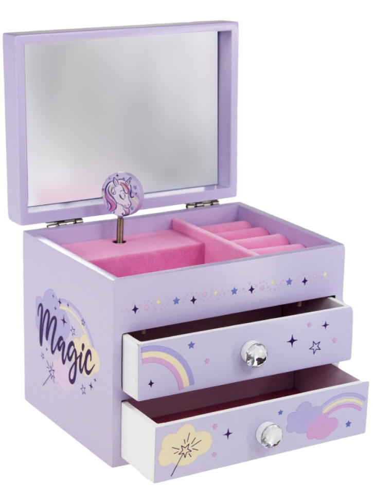 Tinka Jewelry Box With Music Unicorn (8-803903)