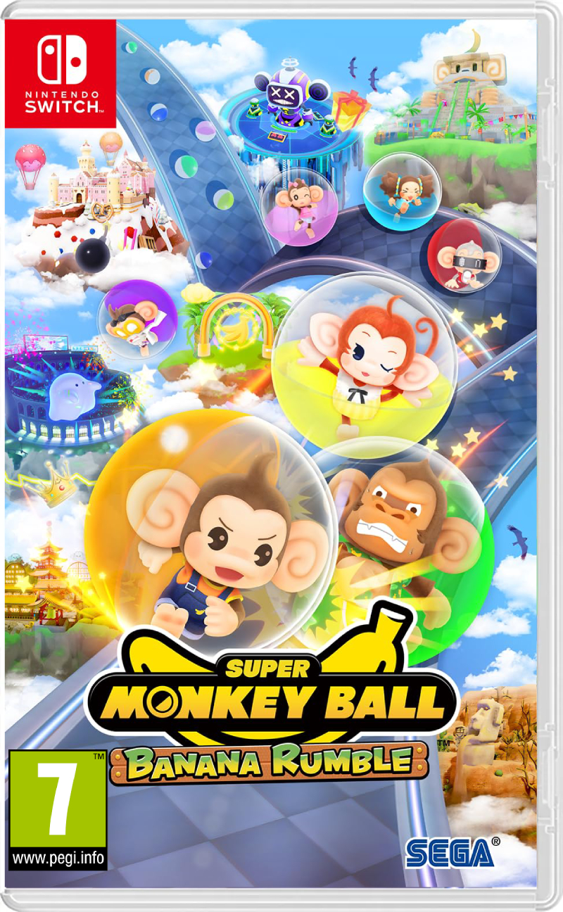 Super Monkey Ball Banana Rumble Нинтендо Суич