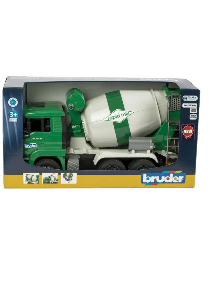 Bruder Man Tga Cement Mixer Truck (02739)