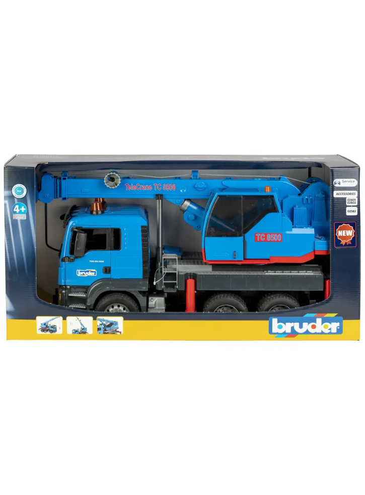 Bruder Man Tgs Crane Truck (03771)