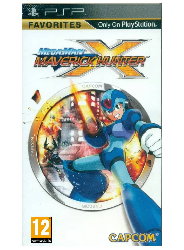 Mega Man Maverick Hunter X Favorites PSP