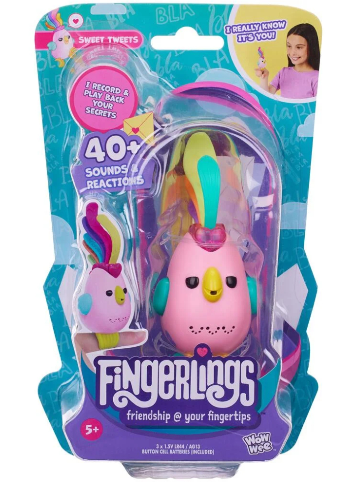 Fingerlings Bird Pink (3131)