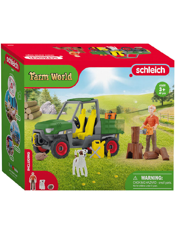 Schleich Farm World Working In The Forest (42659)