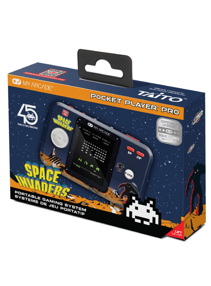 My Arcade Space Invaders Pocket Player Pro