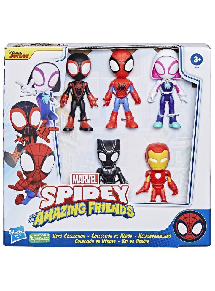 Junior Marvel Spidey And His Amazing Friends Hero Collection Pack F8401