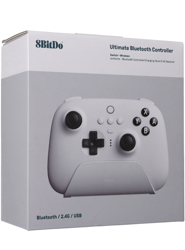 Controller 8BitDo Ultimate with Charging Dock White