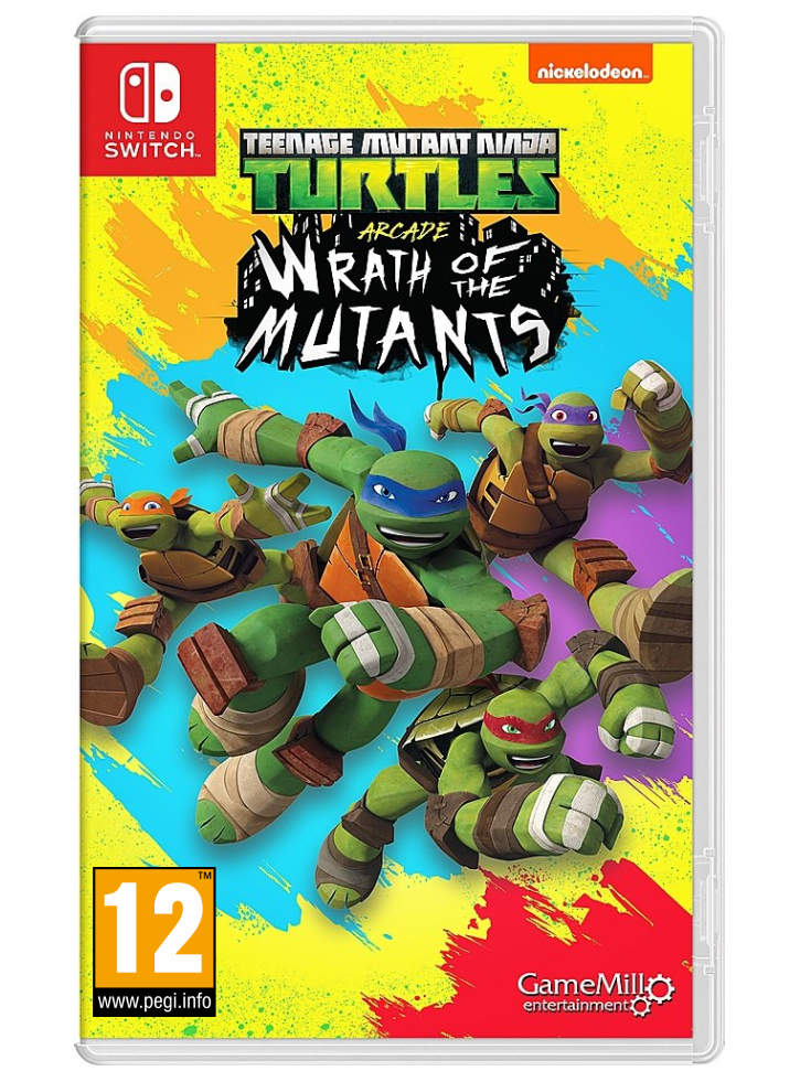 TMNT Arcade Wrath of the Mutants Нинтендо Суич