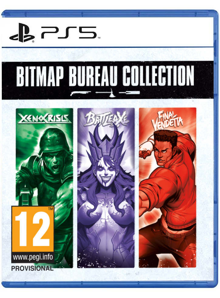 Bitmap Bureau Collection Xeno Crisis Battle Axe F.Vendetta Плейстейшън 5