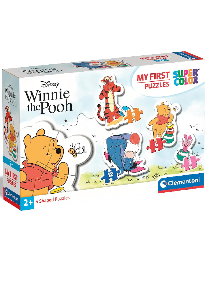 Clementoni My First Puzzle 3-6-9-12 Pcs Winnie The Pooh (20820)