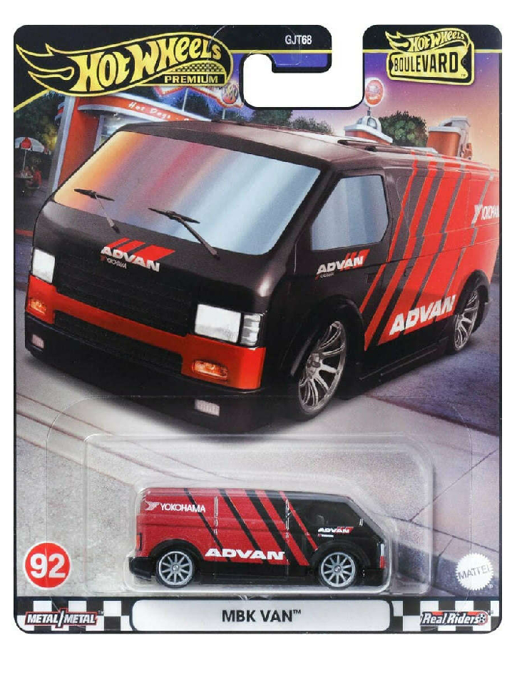 Hot Wheels Premium Mbk Van Boulevard Vehicle (hrt67)